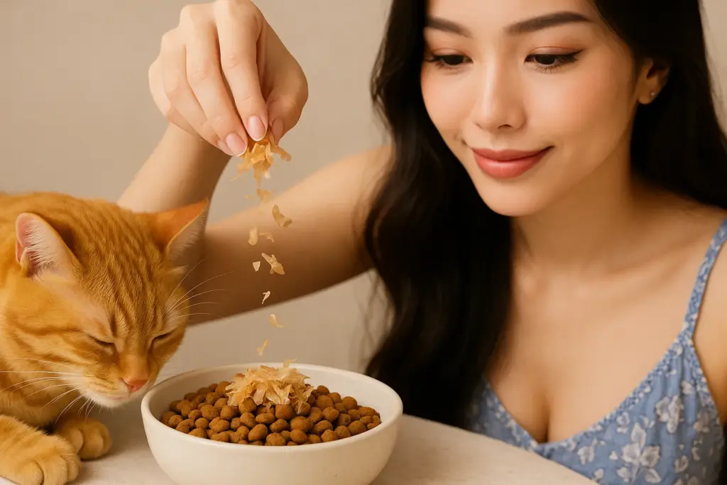 cách trị mèo biếng ăn